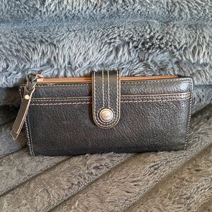 Fossil Black Leather Wallet